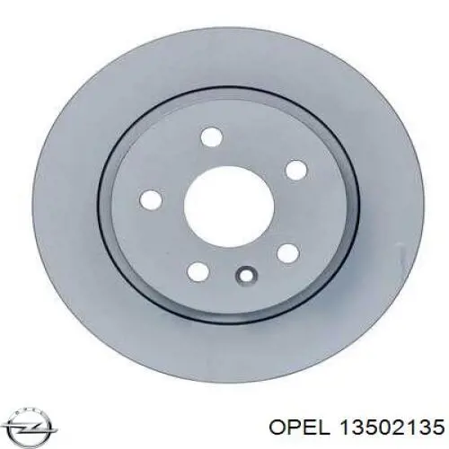 Купити 13502135 Opel Диск заднього гальма