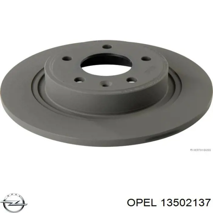Задні дискові гальма Opel 13502137 ціна, від 38.83 USD