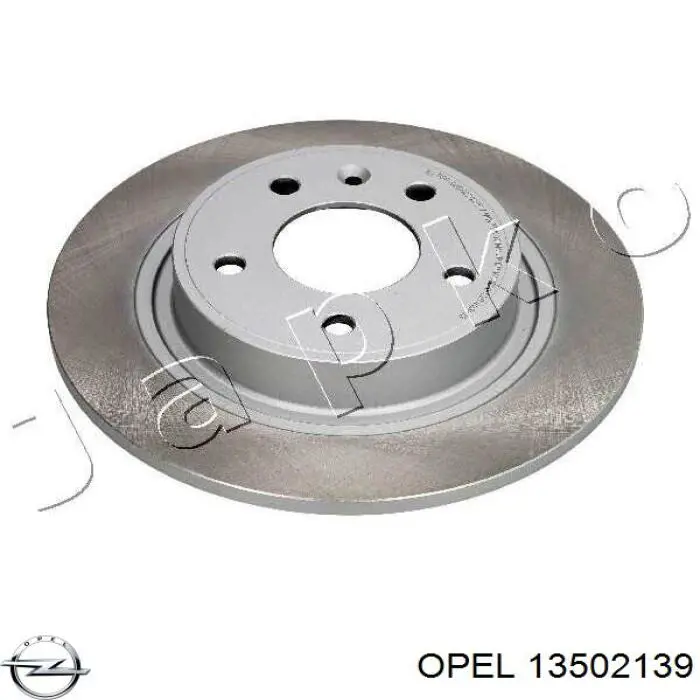 Задні дискові гальма Opel 13502139 ціна, від 38.29 USD