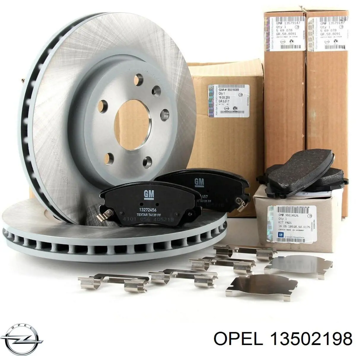 13502198 Opel Дискові гальма