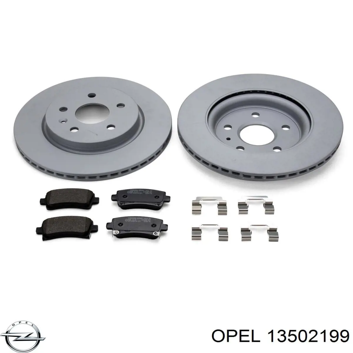Купити 13502199 Opel Диск заднього гальма