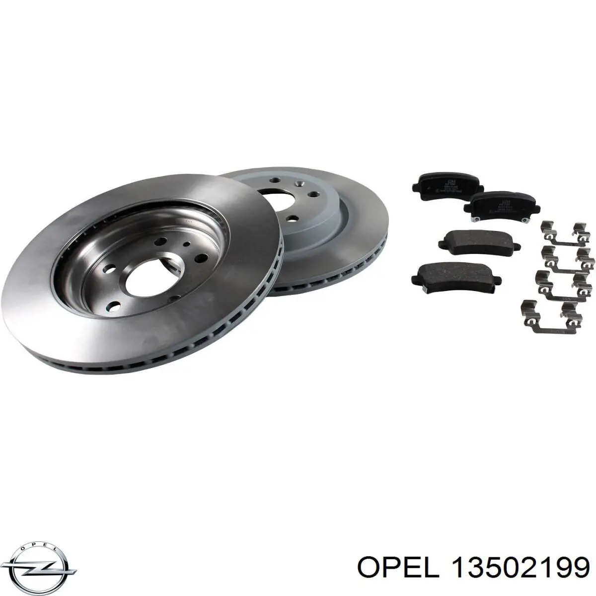 Диск гальмівний задній Opel 13502199