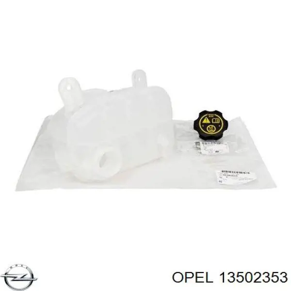 13502353 Opel кришка/пробка розширювального бачка