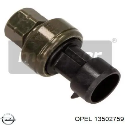 Датчик тиску кондиціонера 13502759 Opel