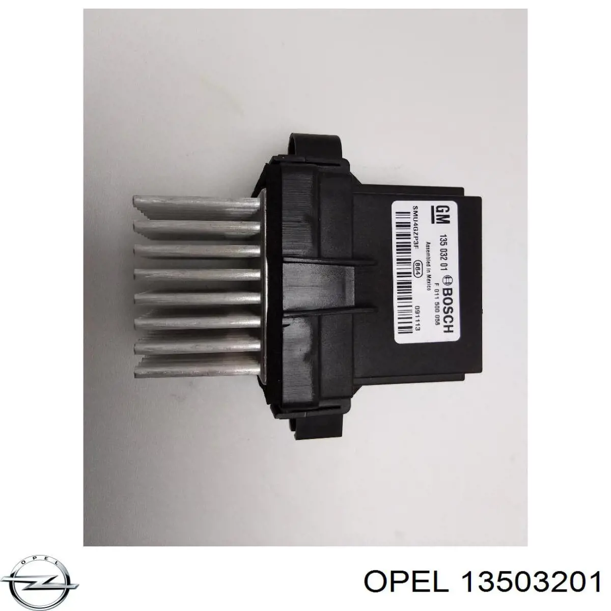 Резистор пічки 13503201 Opel