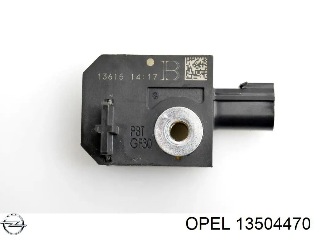 13504470 Opel датчик airbag задній лівий