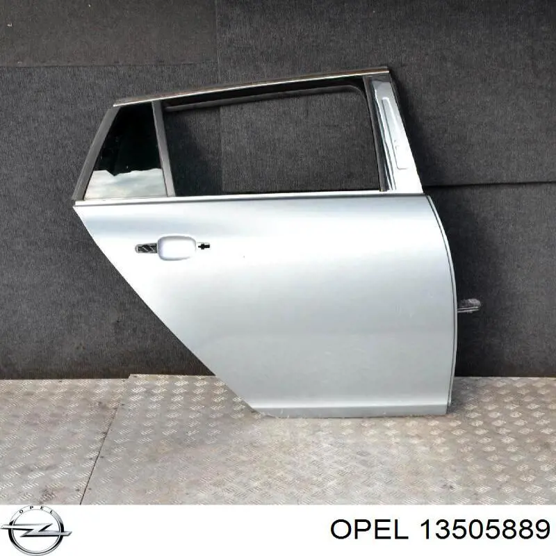 13503892 Opel тримач зовнішньої ручки дверей, задніх правих