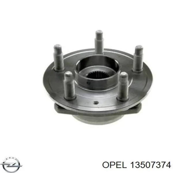Задня маточина 13507374 Opel