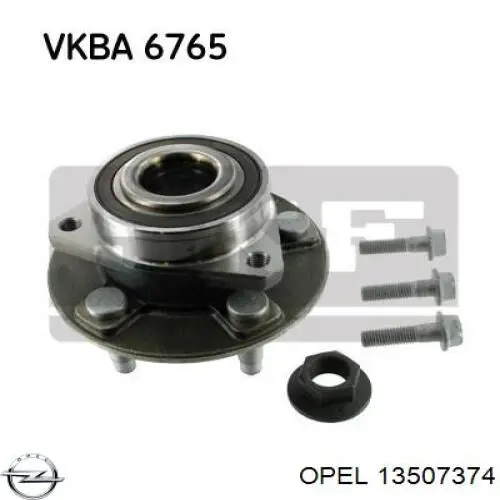 13507374 Opel Маточина задня