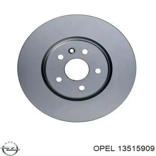 Гальмівні диски передні 13515909 Opel