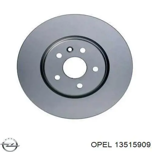 Диск переднього гальма Opel 13515909 ціна, від 60.45 USD
