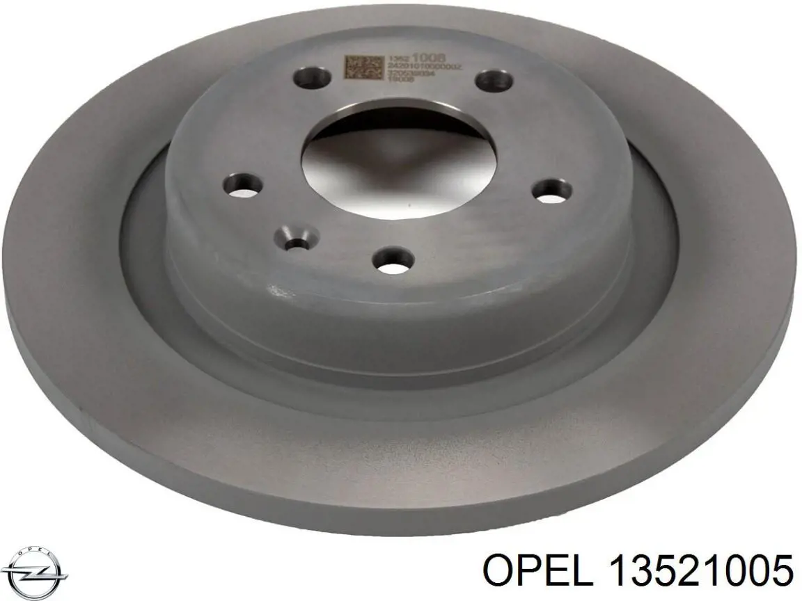 13521005 Opel Гальмо дискове переднє