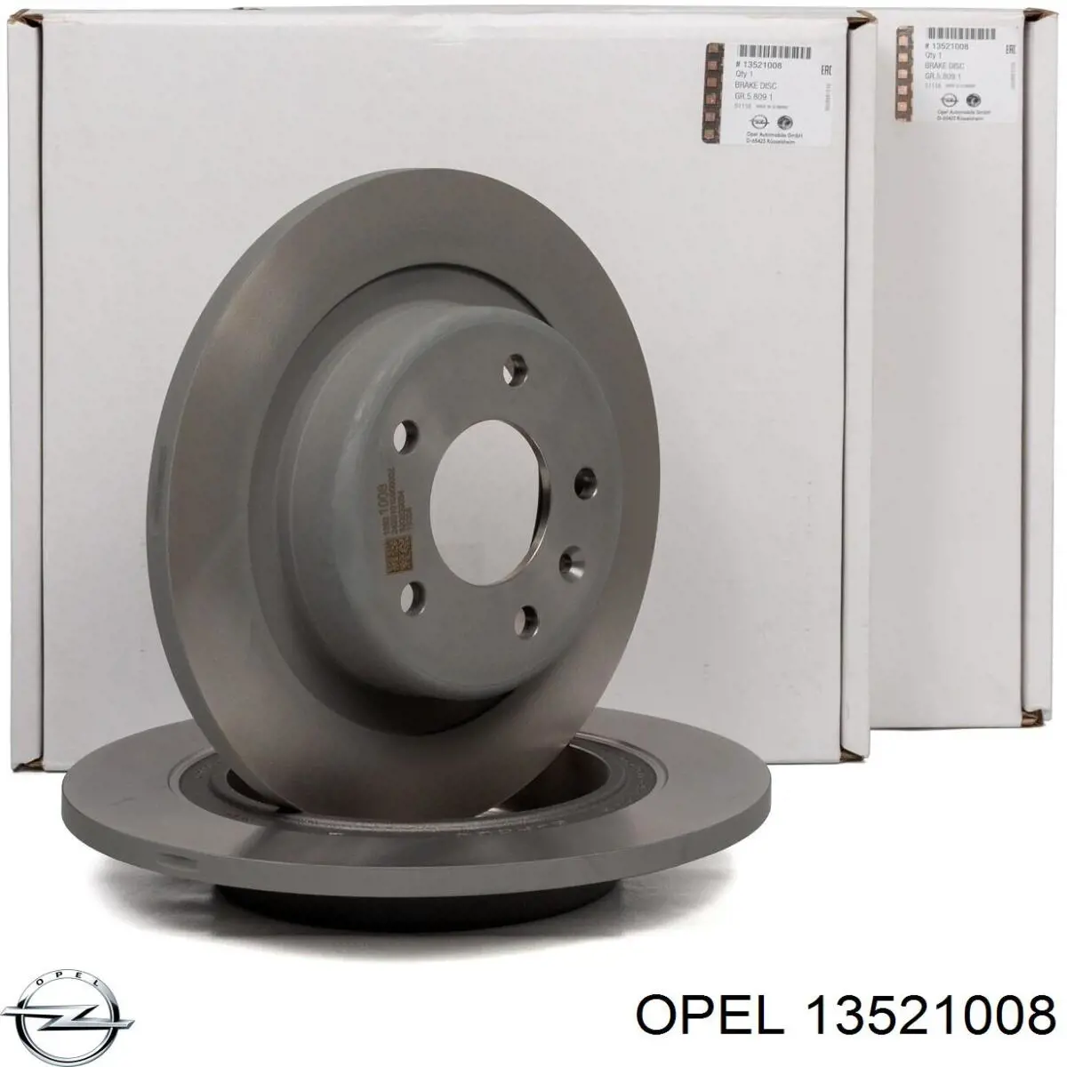 Задні дискові гальма Opel 13521008 ціна, від 53.56 USD