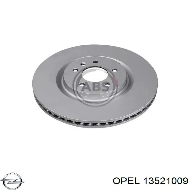 Гальмівні диски 13521009 Opel