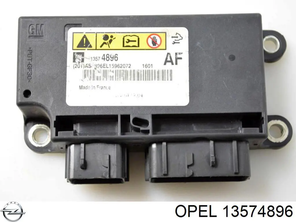 13574896 Opel Модуль-процесор управління подушки безпеки