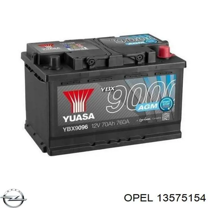 Купити 13575154 Opel Автомобільна батарея