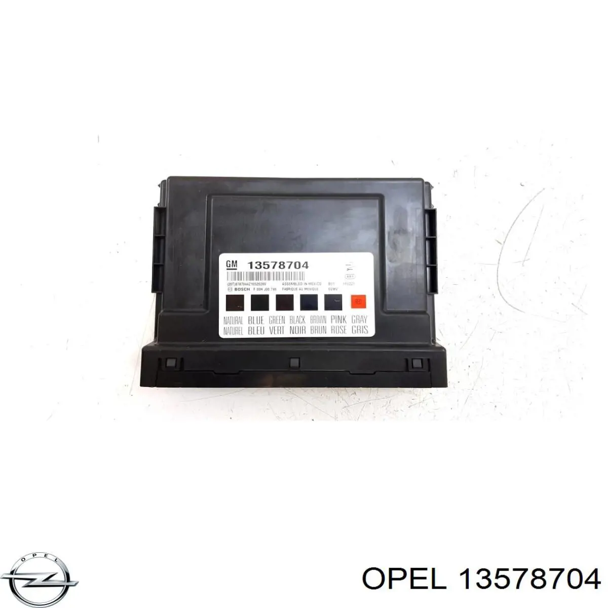  Opel 13578704 ціна, від 14.21 USD