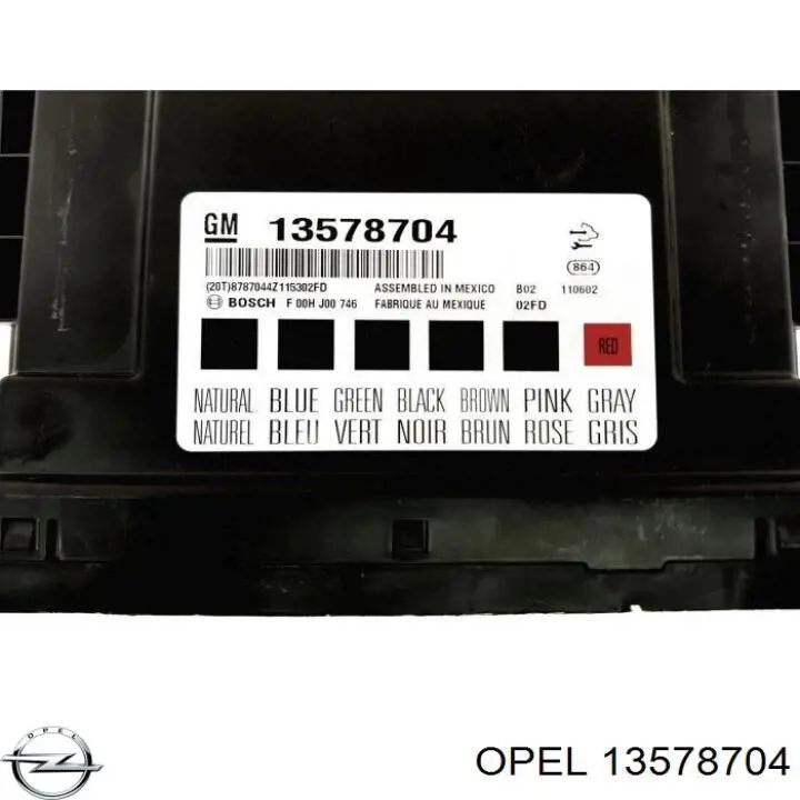 13578704 Opel 