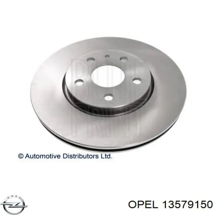 Диск переднього гальма Opel 13579150 ціна, від 63.95 USD