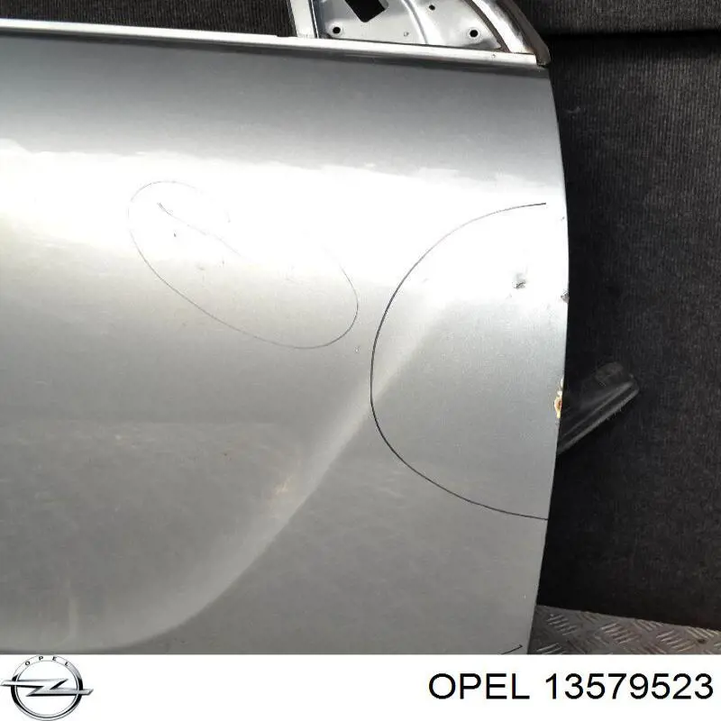 Замок дверки правої передньої 133176 Opel