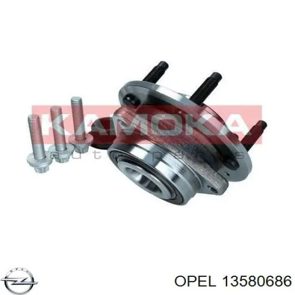 Маточина колеса передня Opel 13580686 ціна, від 64.68 USD