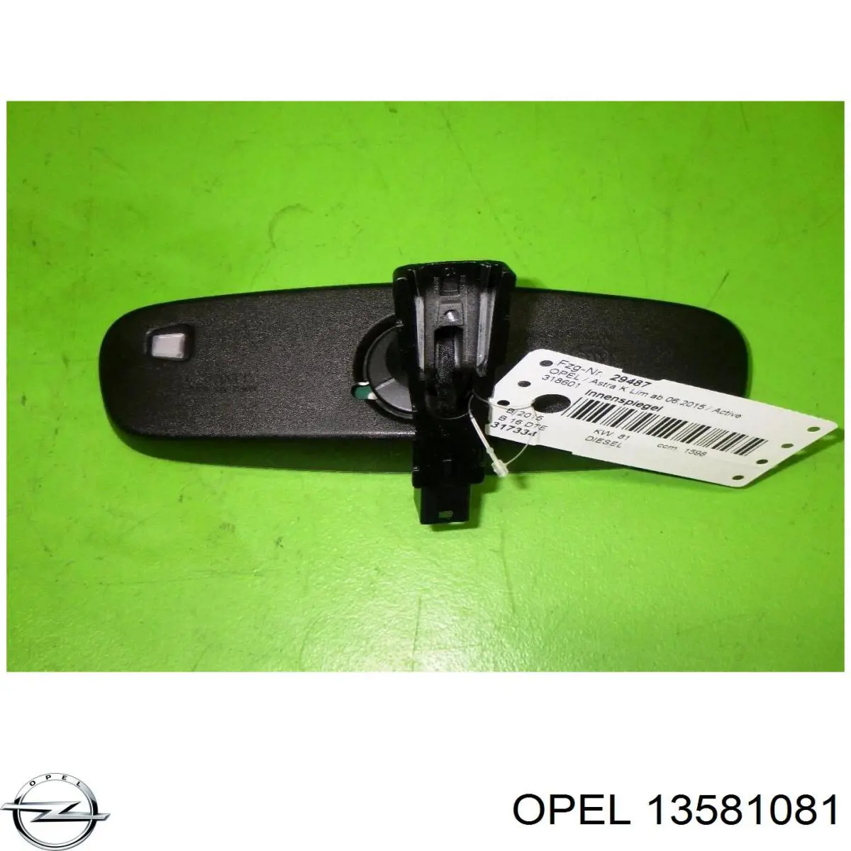 Дзеркало заднього виду в салоні Opel 13581081 ціна, від 12.65 USD