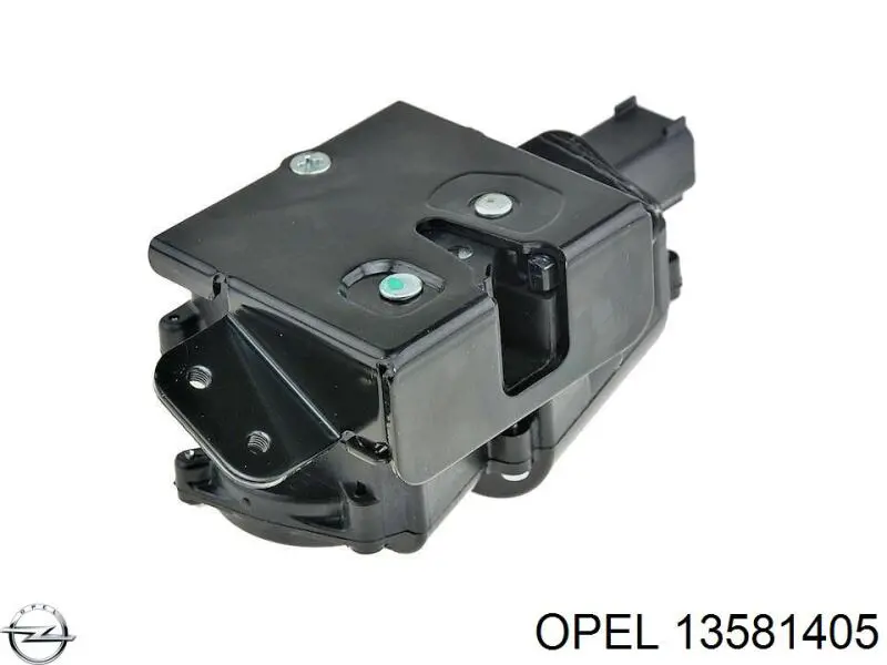 13581405 Opel замок кришки багажника/задньої 3/5-ї двері, задній