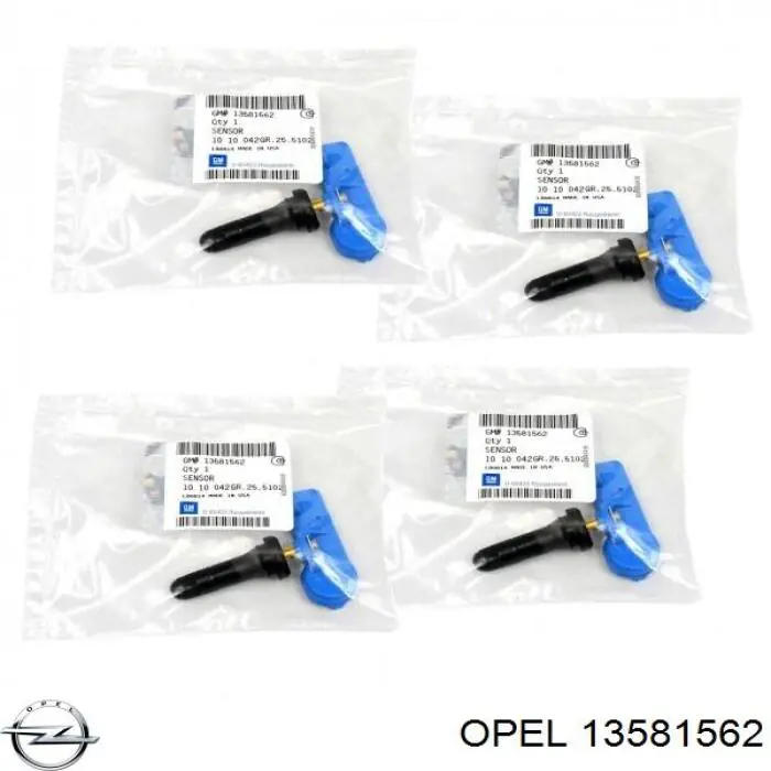 Купити 13581562 Opel Датчик контролю тиску в шинах