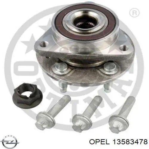 13583478 Opel Маточина (передня)