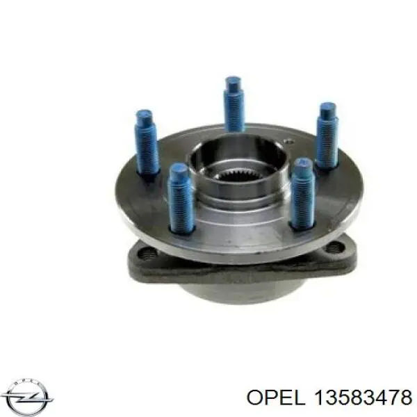 Маточина колеса передня Opel 13583478 ціна, від 58.00 USD