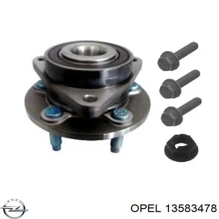Купити 13583478 Opel Маточини передніх коліс
