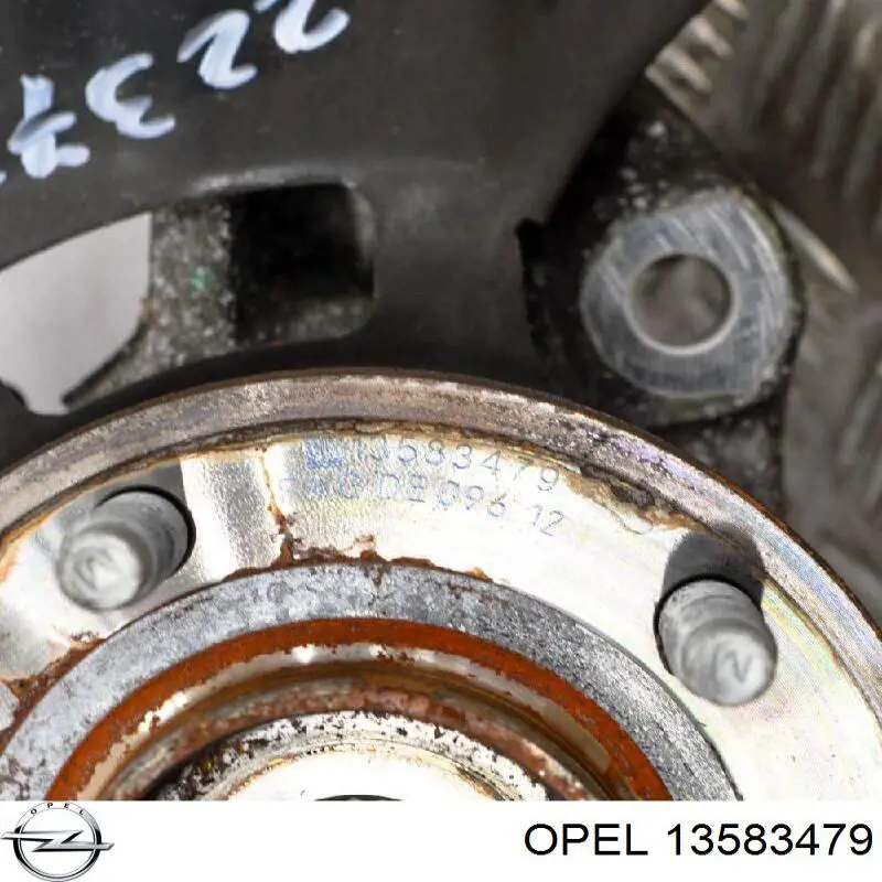 Купити 13583479 Opel Маточини передніх коліс