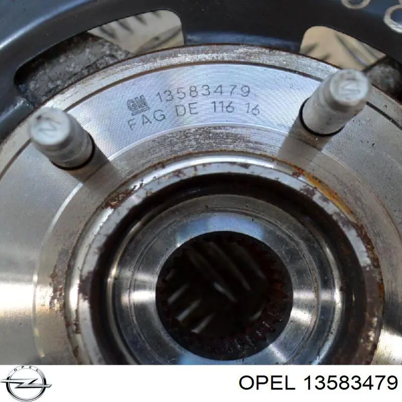 Купити 13583479 Opel Маточини передніх коліс