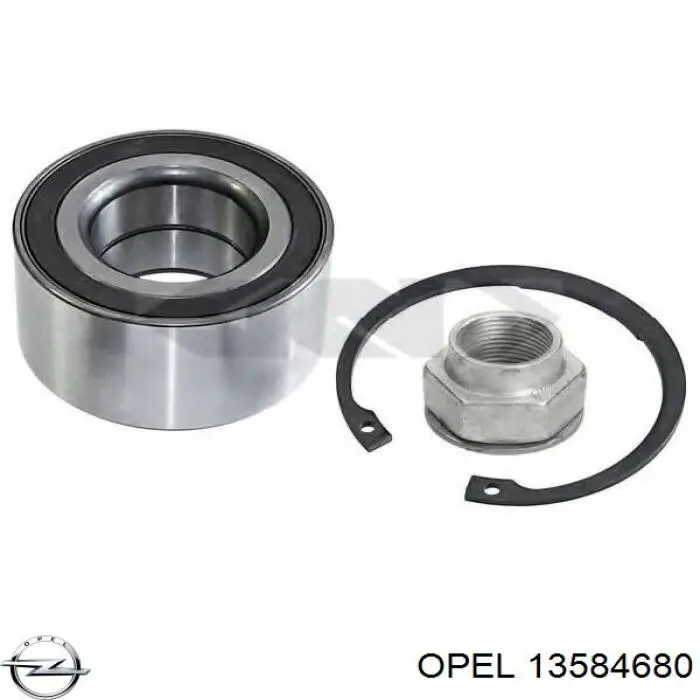 Підшипник ступиці 13584680 Opel