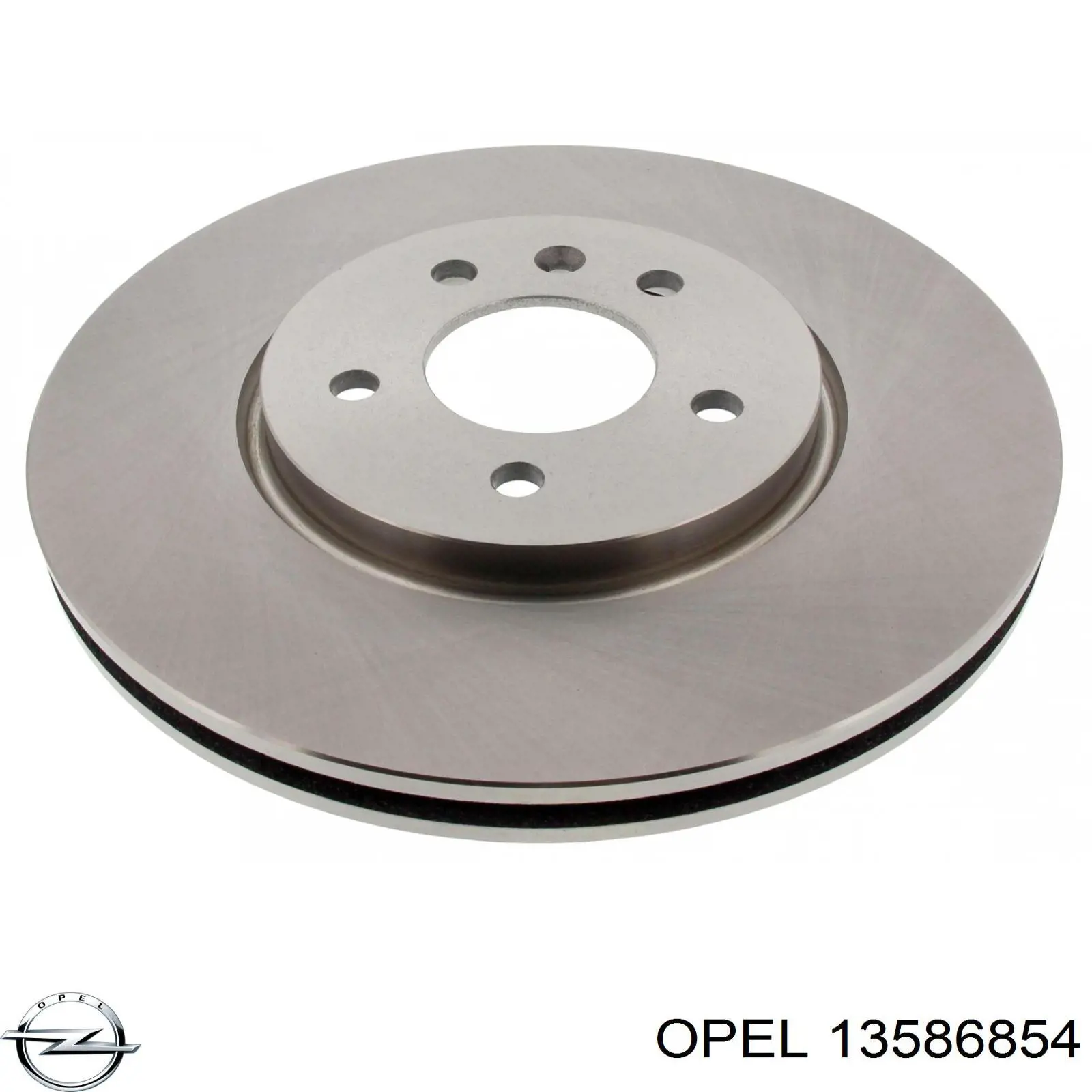 Диск переднього гальма Opel 13586854 ціна, від 46.70 USD