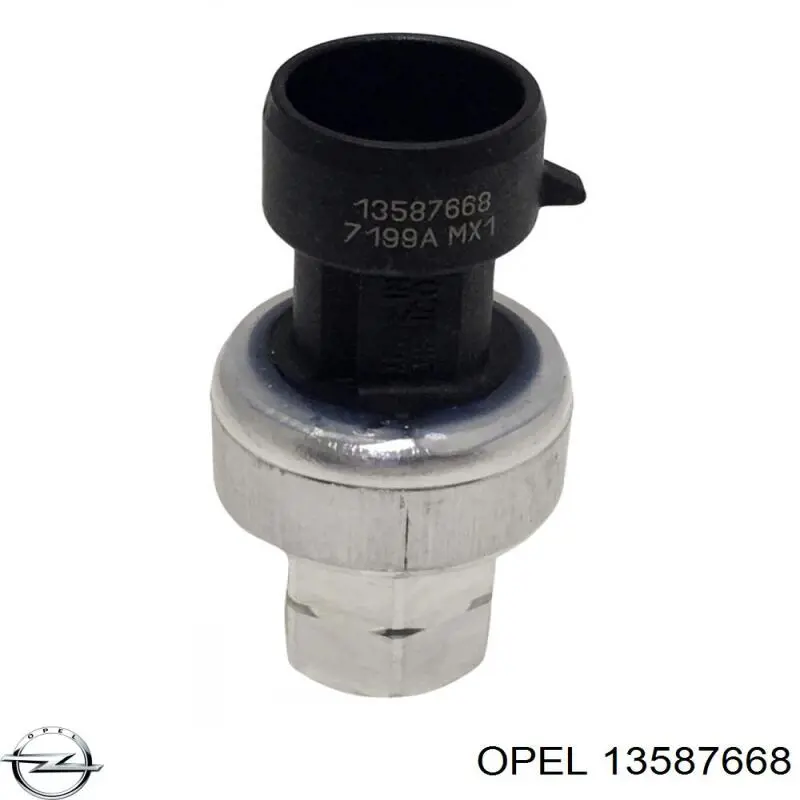 Клапан тиску кондиціонера Opel 13587668