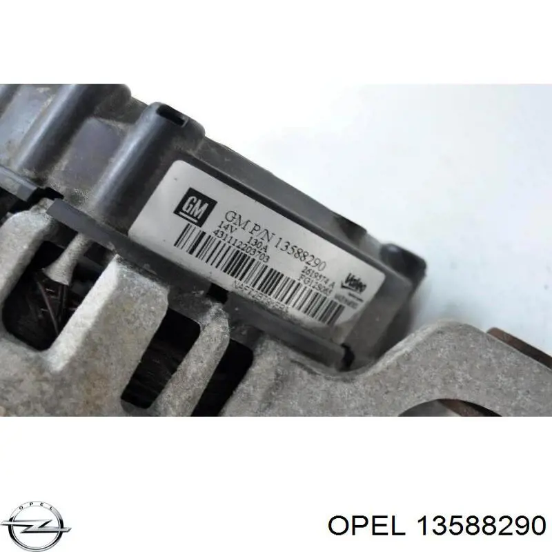 13588290 Opel генератор