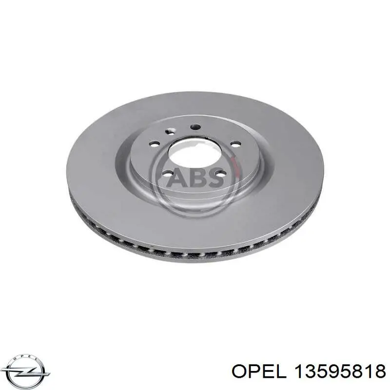 Купити 13595818 Opel Диск заднього гальма