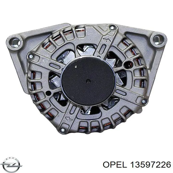 Генератор Opel 13597226 ціна, від 101.35 USD