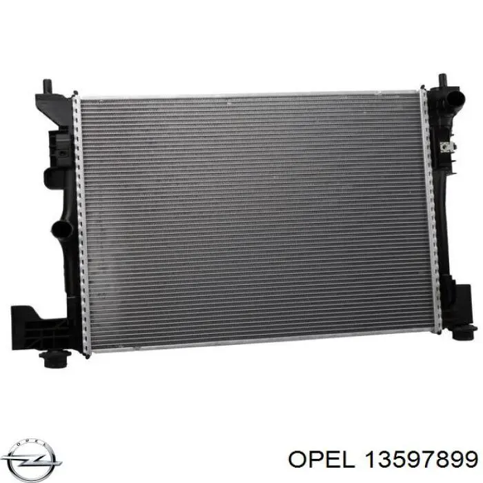 Насос (помпа) охолодження батареї 13597899 Opel