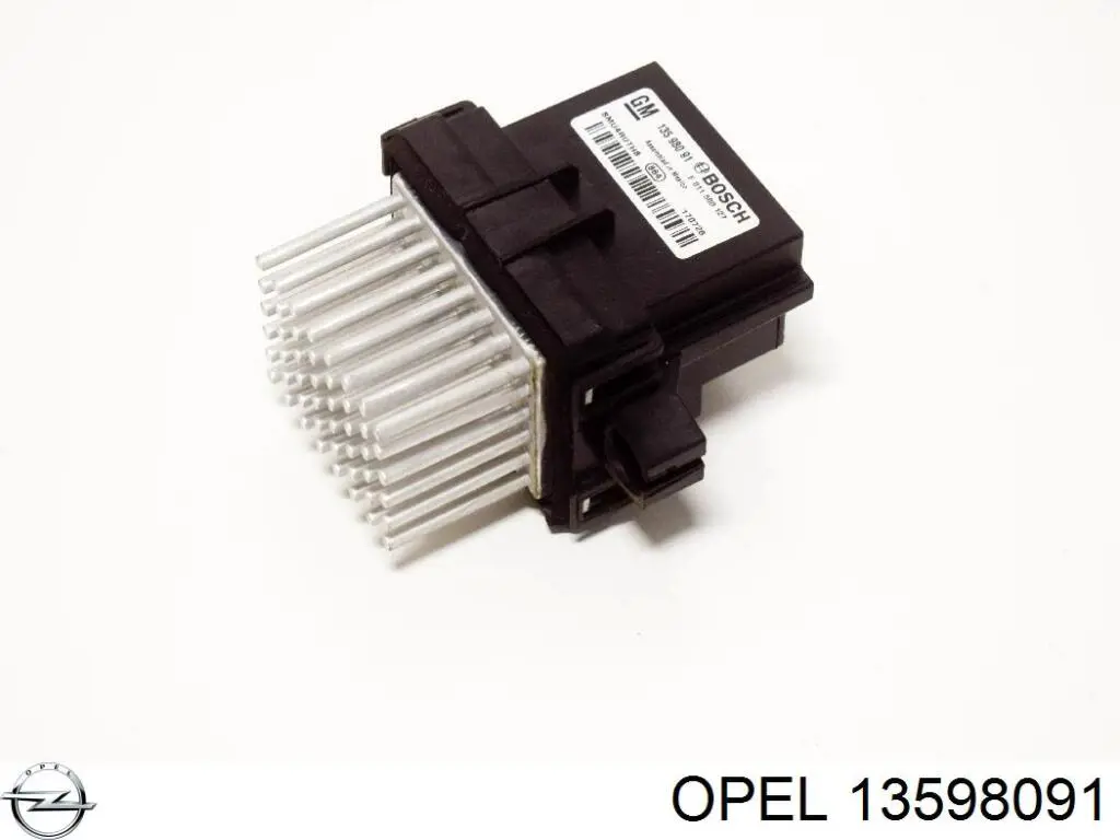 Резистор обігрівача Opel 13598091 ціна, від 5.12 USD