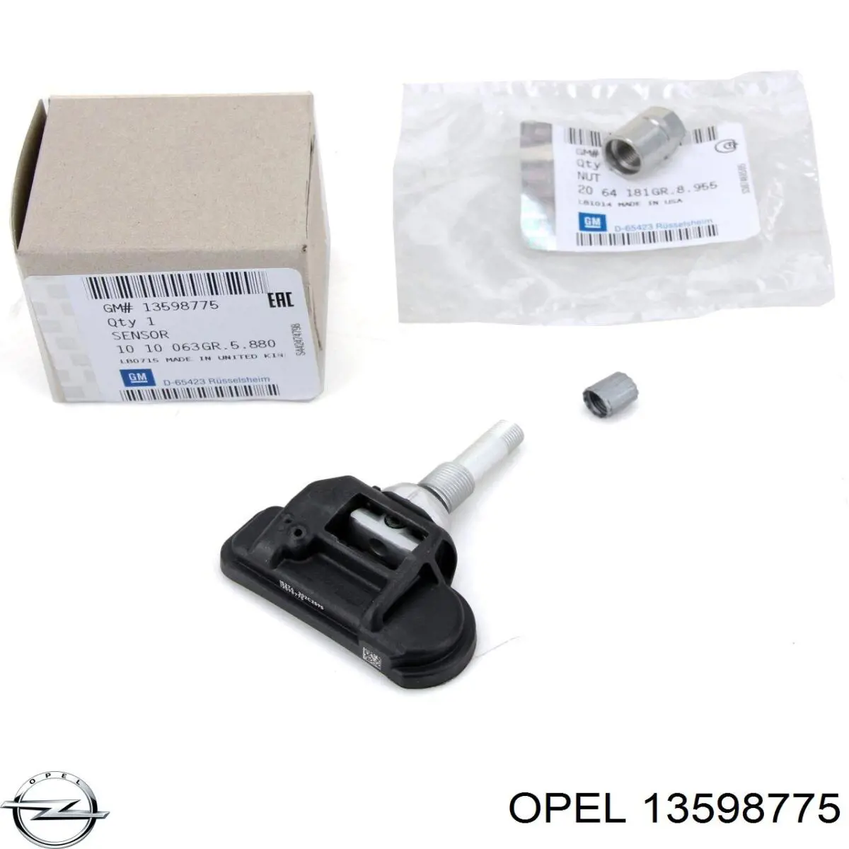 Манометр повітряний Opel 13598775 ціна, від 32.74 USD