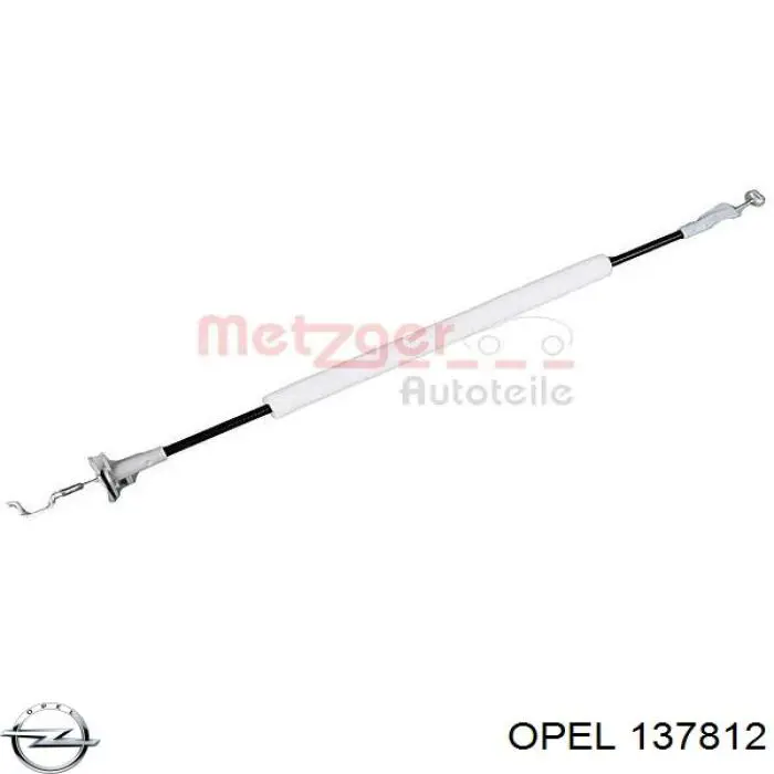 Купити 137812 Opel Трос відкривання дверей передніх