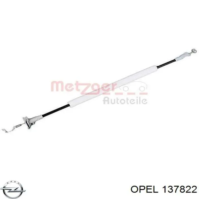 Купити 137822 Opel Трос відкривання дверей передніх