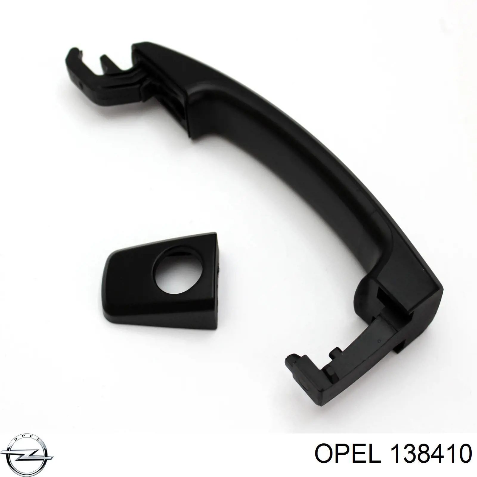138410 Opel Ручка передніх дверей зовнішня, права