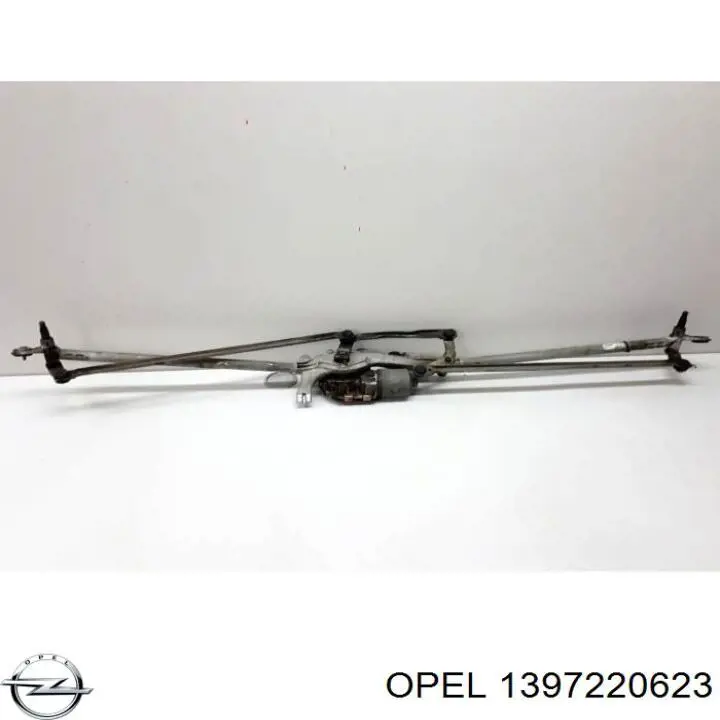 1397220623 Opel Мотор склоочисника скла (трапеції)