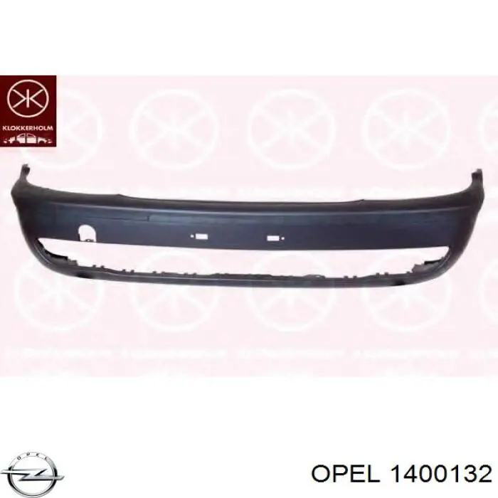 1400132 Opel бампер передній