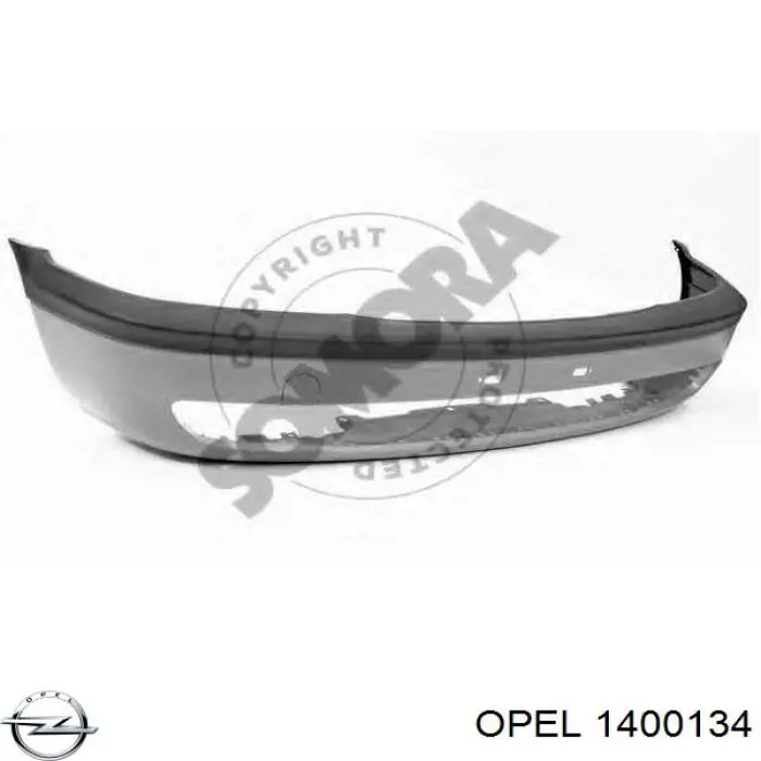 Решітка радіатора на Opel Calibra  85