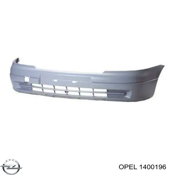 Передній бампер 9118745 Opel