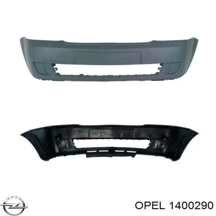 Купити 1400290 Opel Буфер (бампер) передній